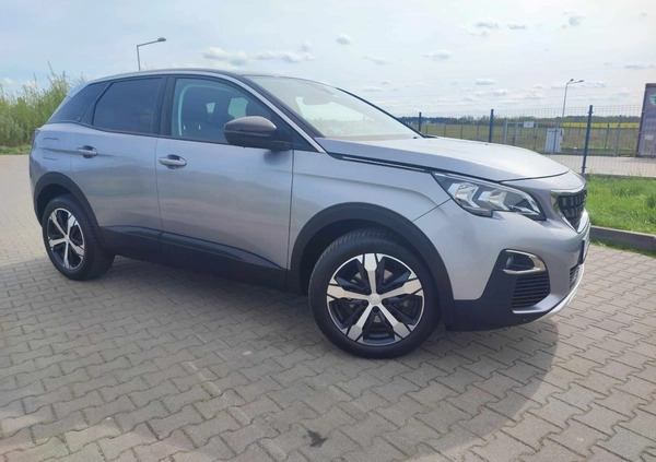 Peugeot 3008 cena 88500 przebieg: 50000, rok produkcji 2019 z Wągrowiec małe 211